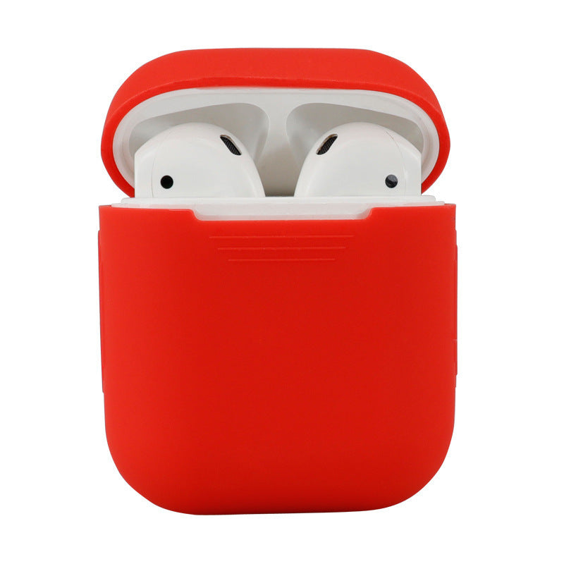 Compatible with Apple, Protective cover for wireless headset set silicone universal new airpods2