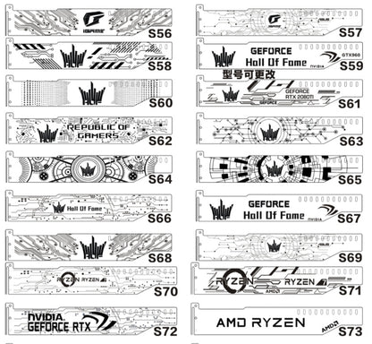 Colorful AURA Lamp Light Board RGB Graphics Card Holder Bracket