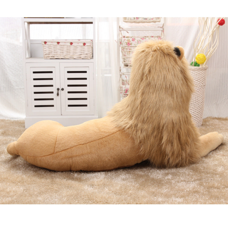 Standing lion simulation static animal model