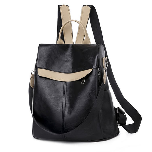 Multifunctional anti-theft women's backpack