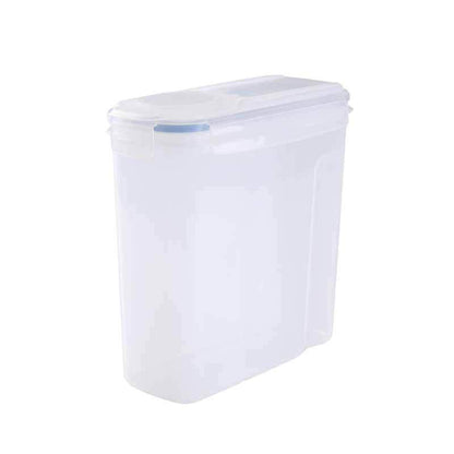 Original Airtight Cereal Container Locking Lid Watertight Bpa-Free Plastic Great Food Storage Keeper for Flour Sugar Dry Food