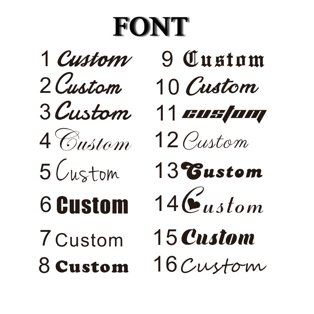 Custom English Letter Name Earrings Personalized Earrings Holiday Gif