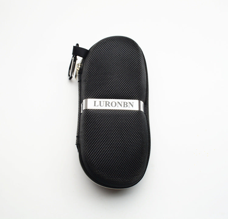 Compression Resistant Zipper Aluminum Hook Sunglasses Box