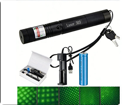 Laser301 Laser Flashlight RedGreenBlue Purple