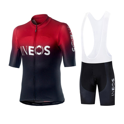 Men's and women's short sleeve road plus size cycling suit
