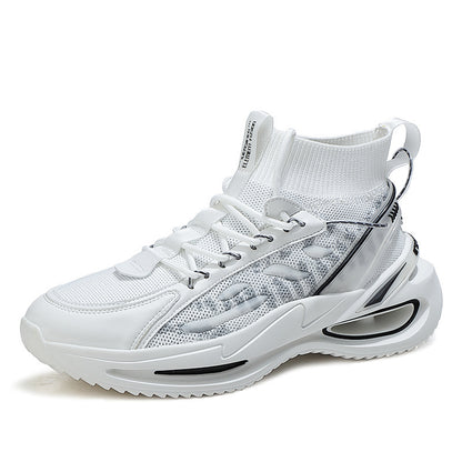 Men's casual shoes with increased breathability