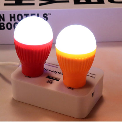 Mini USB lamp LED bulb portable night light