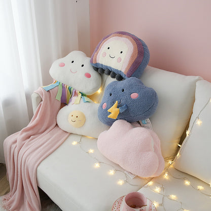 Cute Cloud Sleeping Pillow Creative Lazy Stuffed Toy