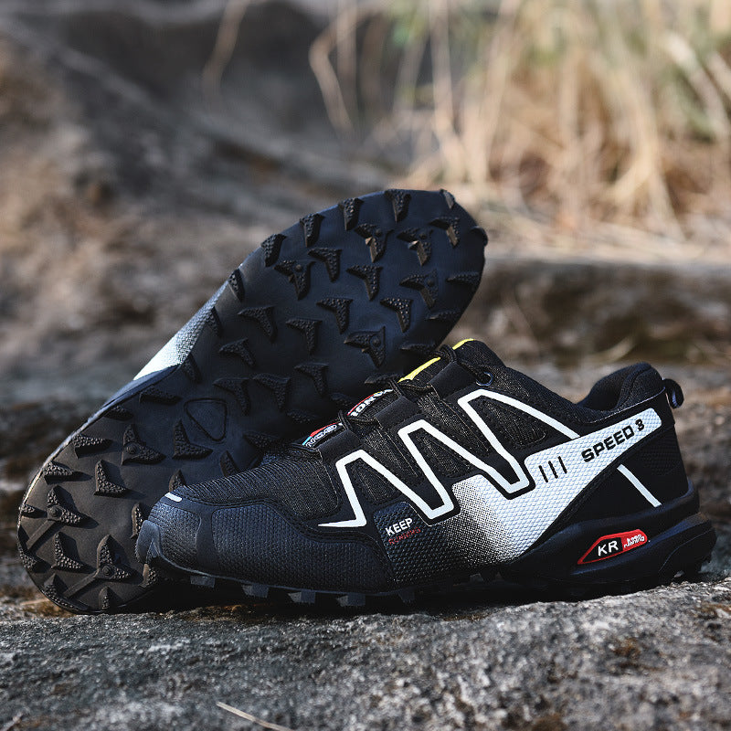 Men's shoes breathable mesh hiking shoes