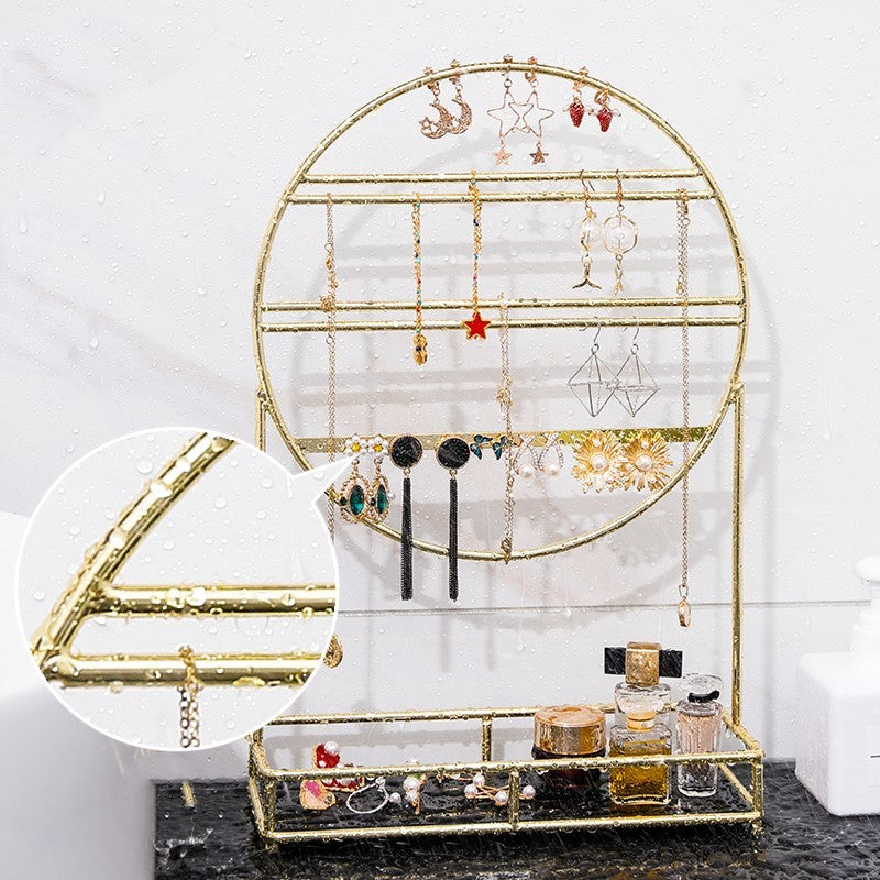 Creative screen jewelry holder jewelry storage shelf