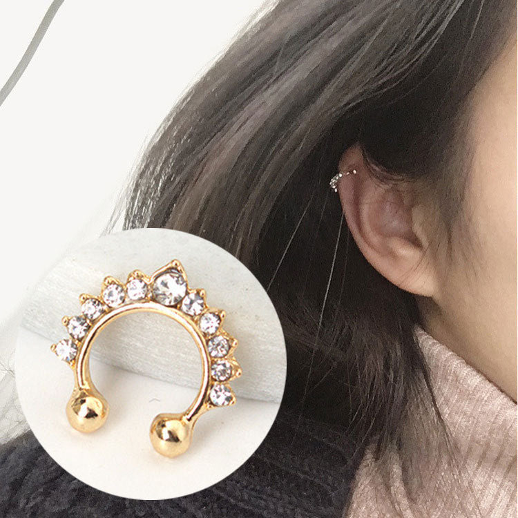 Ear clip ear stud