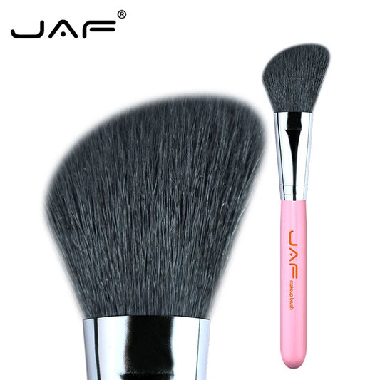 JAF makeup brush Single oblique head blush brush Natural mountain wool Source new product 12GKYA Rouge brush