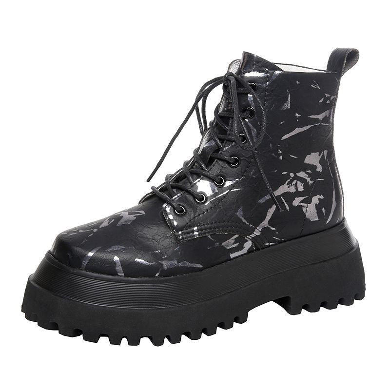 Printed high-top shoes women - FLIPSTYLEZLLC