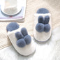Women's winter home cotton slippers
