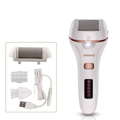 Electric peeling and waterproof foot washing device