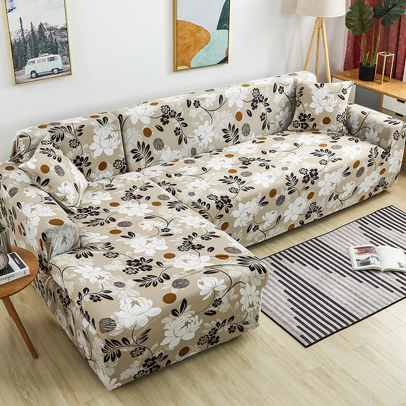 Geometric Stretch Sofa Cover All-inclusive Fabric Lazy Combination Living Room Cushion