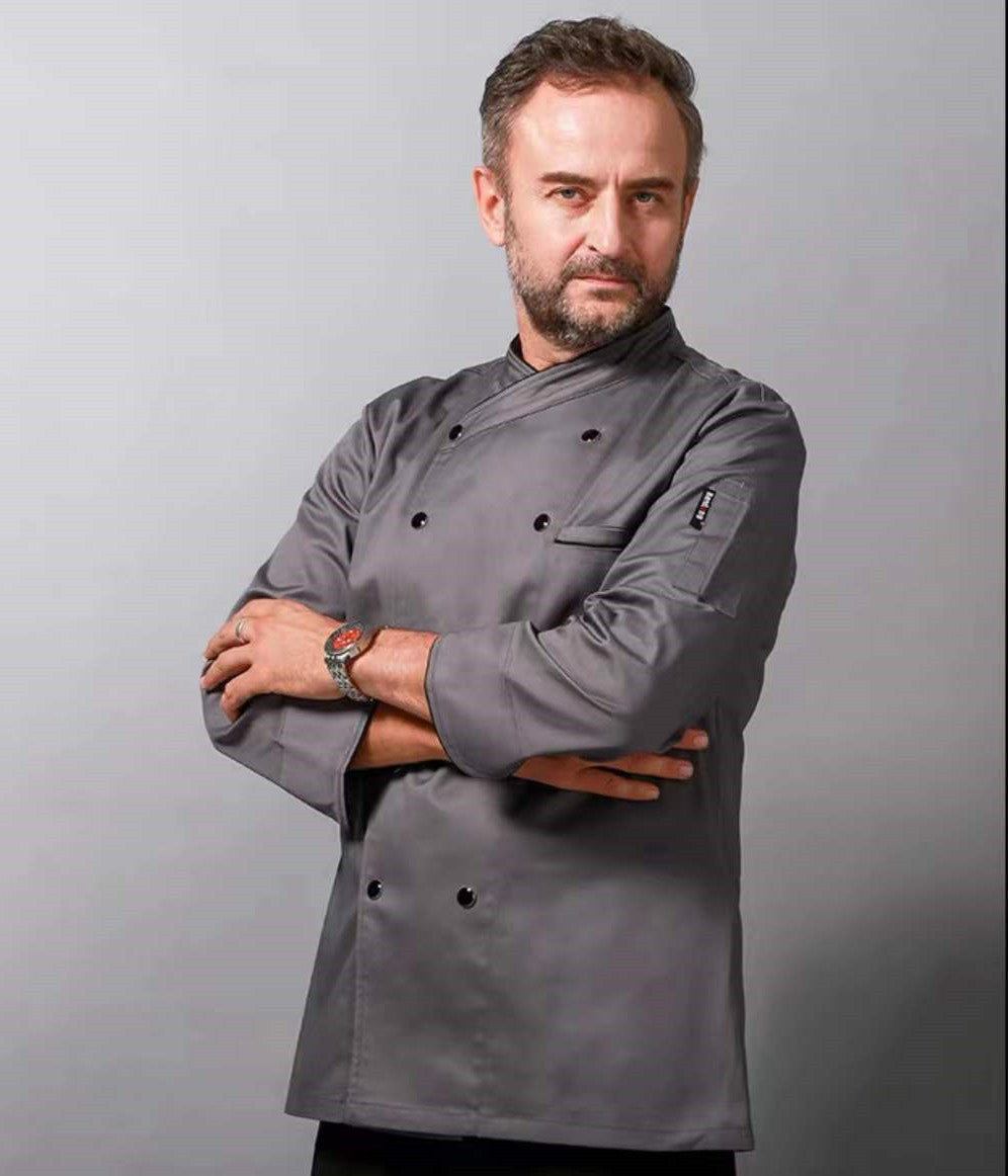 Western Restaurant Kitchen Chef's Overalls