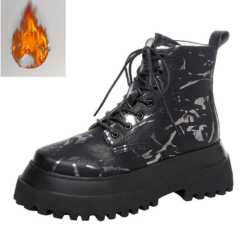Printed high-top shoes women - FLIPSTYLEZLLC