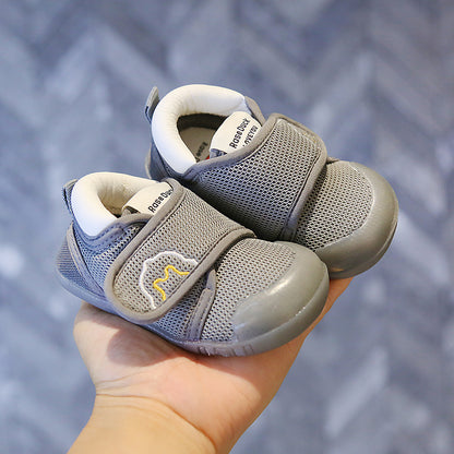 Breathable Mesh Baby Walking Shoes with Soft Soles