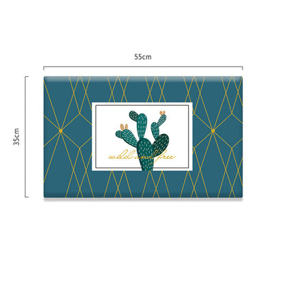 Diatomite soft foot pad absorbent quick drying antiskid bathroom mat