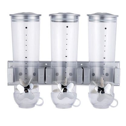 Three-barrel cereal machine