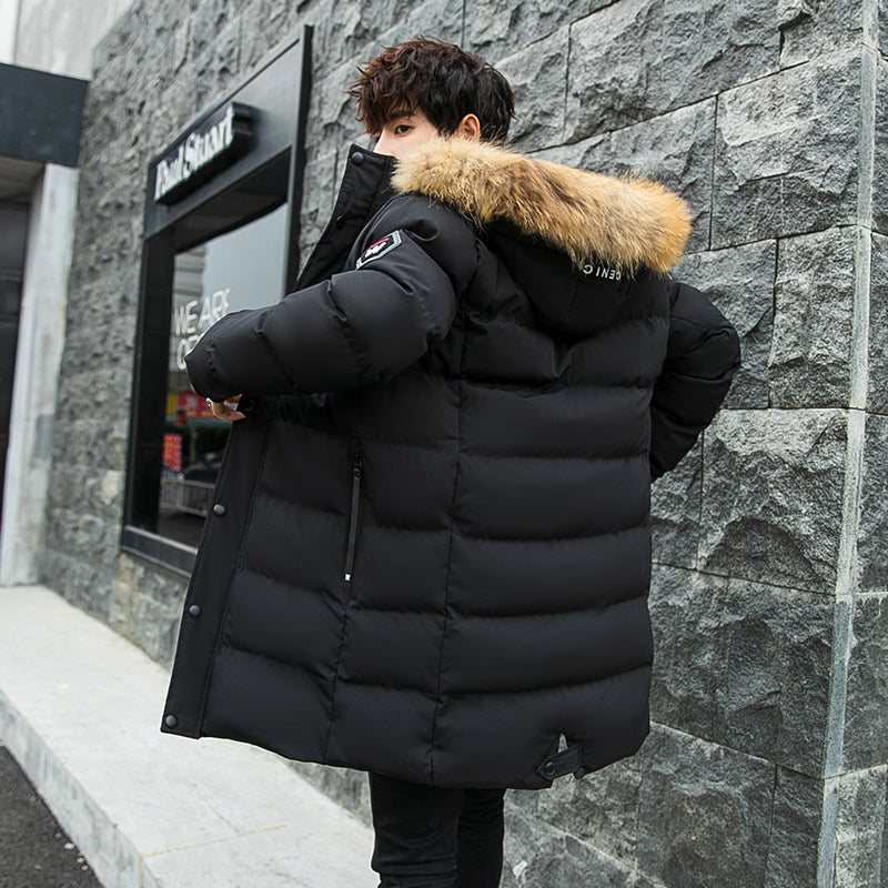 Plus size thick coat down padded coat