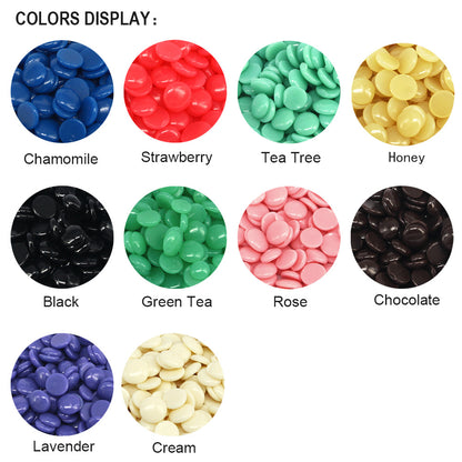 Dehairing Wax Beans without paper