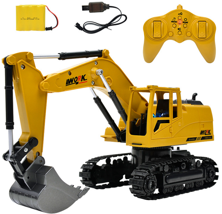 Wireless remote control excavator