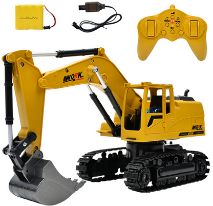 Wireless remote control excavator