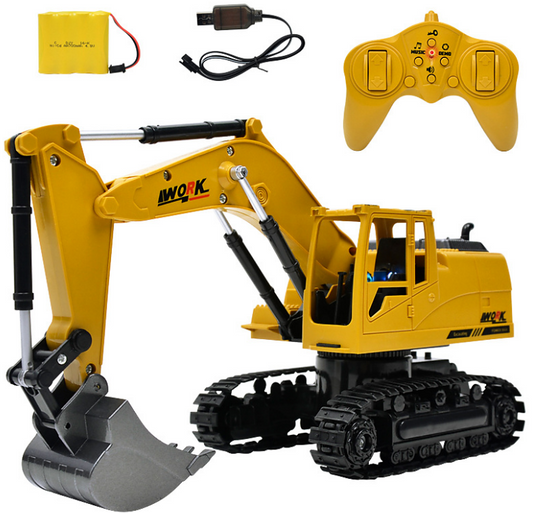 Wireless remote control excavator