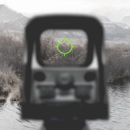 Holographic red dot sighting telescope