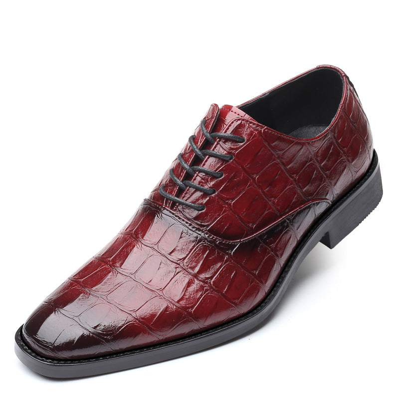Men's Plus Size British Casual Leather Shoes