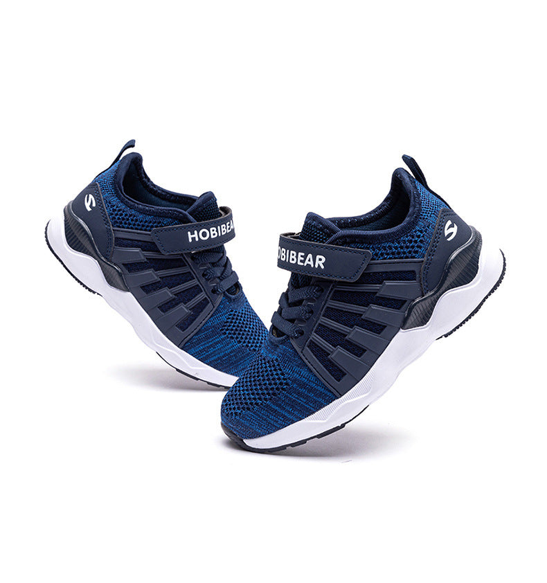 Children's Shoes, Boys' Sports Shoes, Casual Fly-knit Shoes