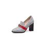 Metal decorative single shoes women - FLIPSTYLEZLLC