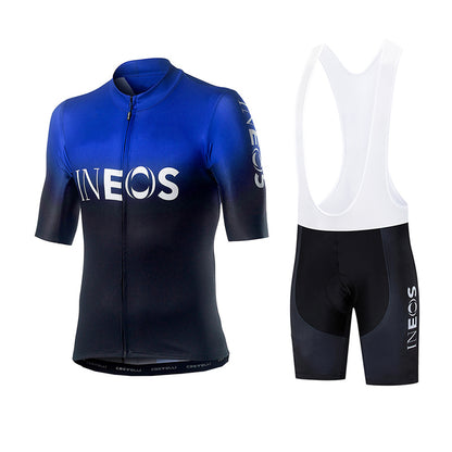 Men's and women's short sleeve road plus size cycling suit