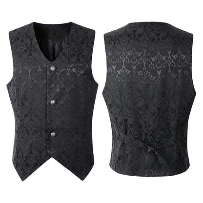 Medieval clothing retro men's short vest