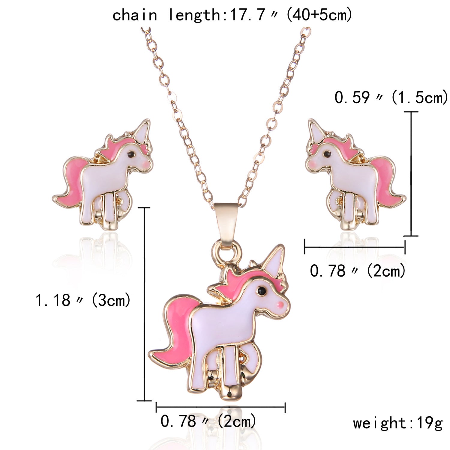 Alloy pony jewelry set - FLIPSTYLEZLLC