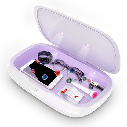 Rechargeable UV sterilization box