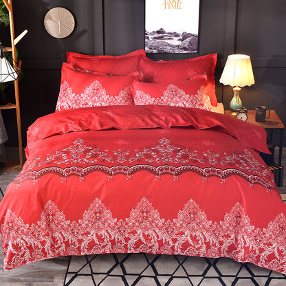 Home Textile American Light Luxury Lace Quilt Cover Bedding