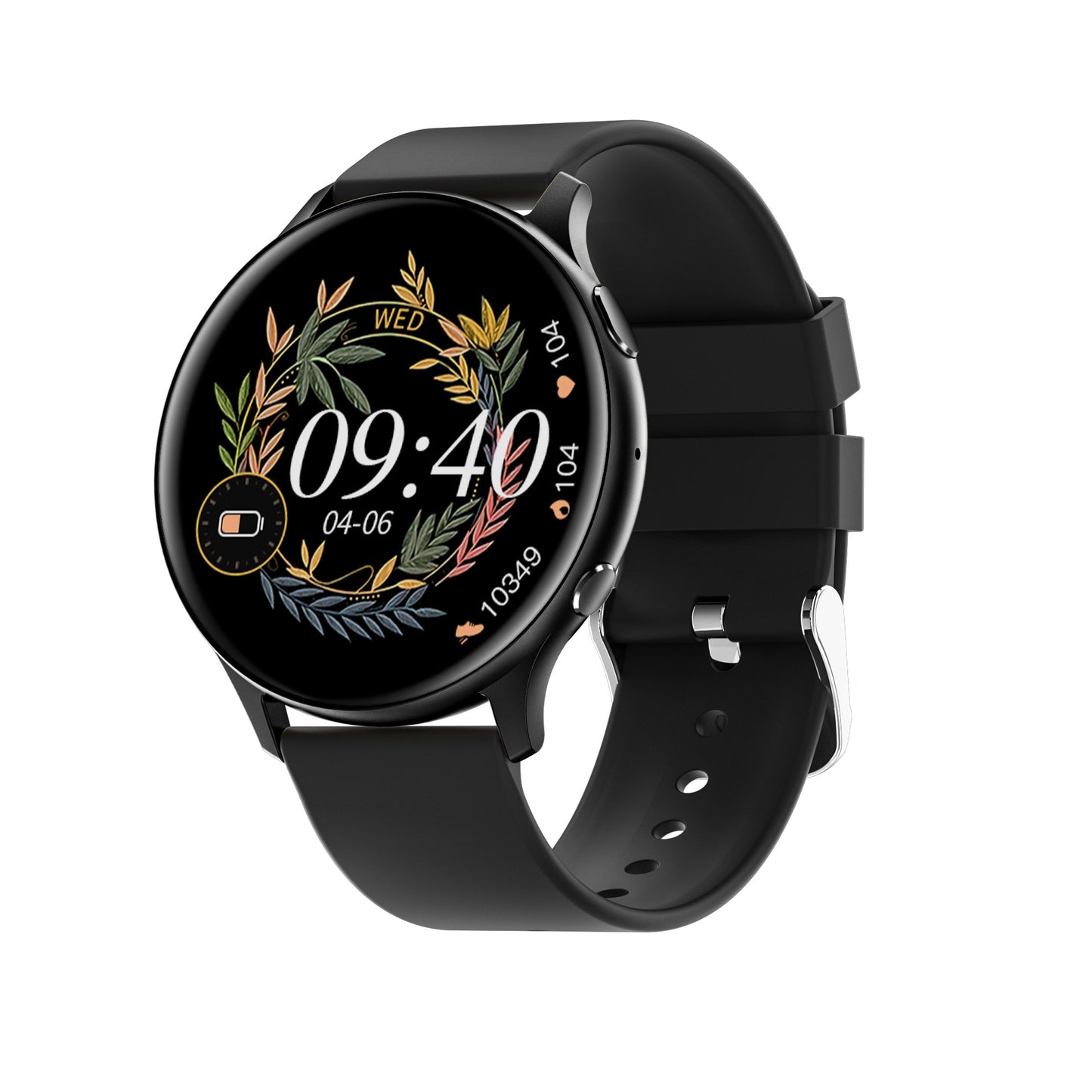 Smart Bluetooth Call Heart Rate Body Temperature Voice Assistant Watch