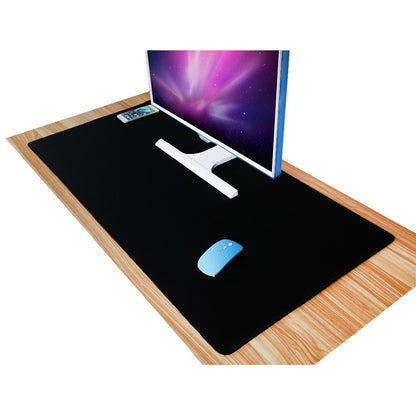 Large all black mouse pad