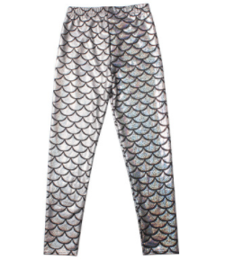 Children's leggings fish scale leggings