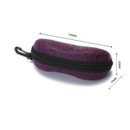 Boutique glasses box multi-function screwdriver glasses bag glasses cloth polarized test card accessories