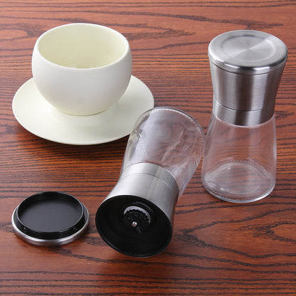 2 PcsLot Salt And Pepper Grinder Set