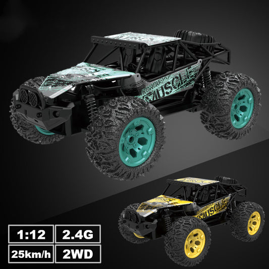 New 1:12 remote control car 1215B big foot alloy off-road vehicle