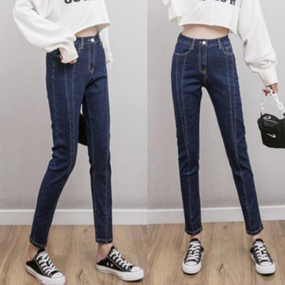 Mast Stretch Slim Trousers Plus Size Women's Jeans