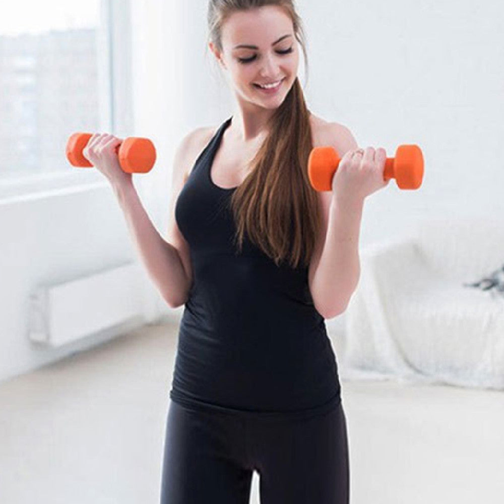 Hexagonal Dumbbell Home Sports Fitness Equipment Arm-slimming