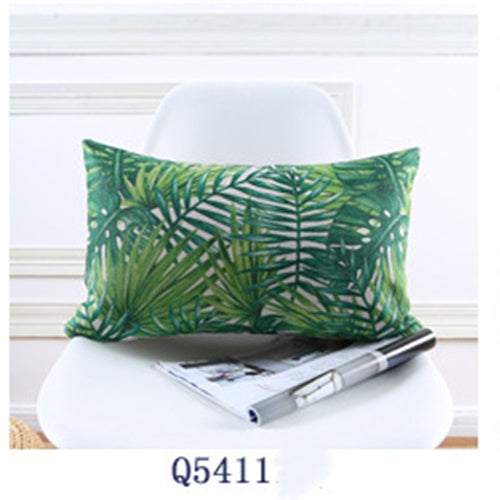 Tropical rain forest sofa pillow cushion