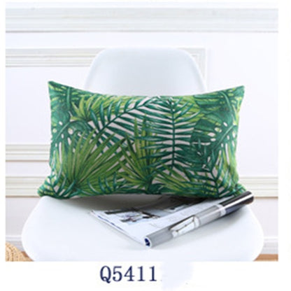 Tropical rain forest sofa pillow cushion