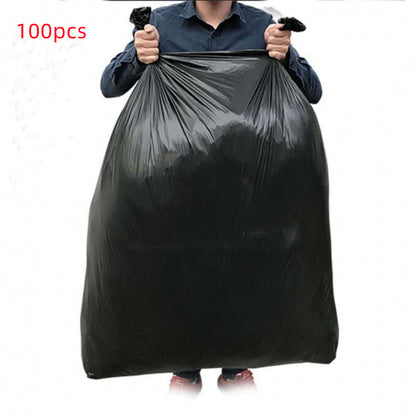 Large Plastic Bag With Thickened Flat Mouth